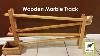Making A Wooden Marble Track Marble Woodworking Handmade