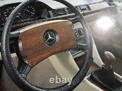 Mercedes Benz W123, W124 & W126 OBA Steering Cover, Real Handmade Wooden Cover