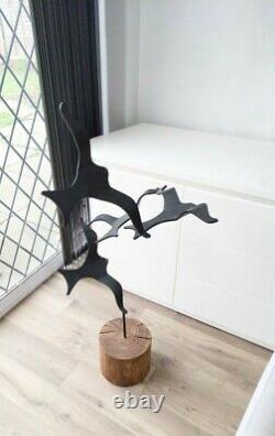 Metal Wooden Handmade Birds Home Decor Gift Furniture
