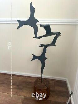Metal Wooden Handmade Birds Home Decor Gift Furniture