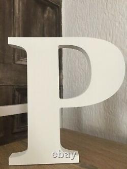 Multipack 12 White Letters, Any A-Z, 20cm Large Letters, & signs, Big Letters