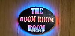 NEW! The Boom Boom Room, Man Cave, Boom Boom decor, Free ship