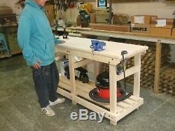 New Heavy Duty Hand Made 6ft Wooden Work Bench