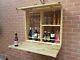 Outdoor Bar Wine Beer Gin Drinks Garden Party Home Drinks Wooden Wall Cabinet
