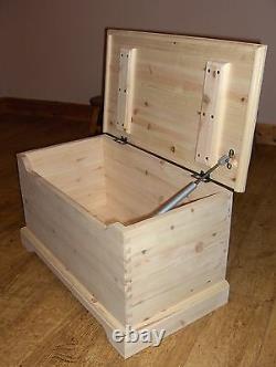 Personalised Toy Box Chest Handmade Wooden / Pine children