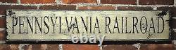 Personalized State Railroad Wood Sign Rustic Hand Made Vintage Wooden Sign