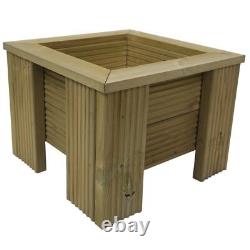 Premium Decking Wooden Garden Planter Wood Trough Handmade Plant Box