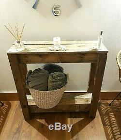 Reclaimed Pallet Console Table, Handmade, Rustic Furniture, Wooden Table