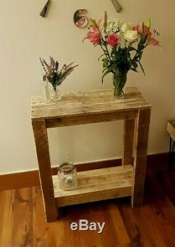 Reclaimed Pallet Console Table, Handmade, Rustic Furniture, Wooden Table