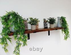 Reclaimed Rustic Industrial Wooden Scaffold Board Shelves Old Kitchen any size