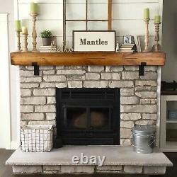 Reclaimed Wooden Mantle Beam 14cm X 7cm Handmade Solid Wood Pine Timber Style