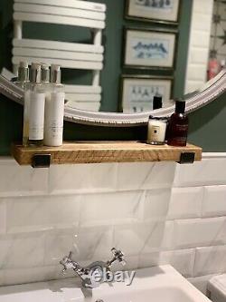 Rustic Handmade Wooden Narrow Shelves Reclaimed Wood With or Without Bracket