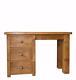 Rustic Plank Pine Furniture New Real Solid Wooden Desk Draws Dressing Table
