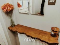 Rustic wooden shelf 60cm