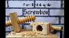 Self Made Tools For Big Wooden Threads Part III Screwbox Die