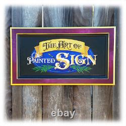 Sign Art Hand Painted Wall Decor