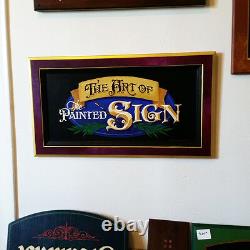 Sign Art Hand Painted Wall Decor