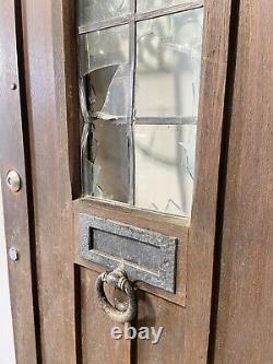 Solid Oak Hardwood Front Door-bespoke-handmade-wooden-1930s-period-reclaimed
