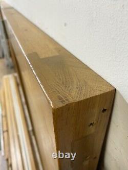 Solid Oak Internal Bifold Doors-hardwood-wooden-partition-wall-divider-handmade