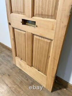 Solid Timber Front Door-handmade-bespoke-wooden-georgian Pine-carolina-entrance