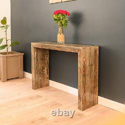 Unique console table Handmade bedside table hallway wooden furniture