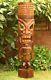 Very Large 100cm Wooden Tiki Bar Totem Accessories Handcarved Painted Decoration
