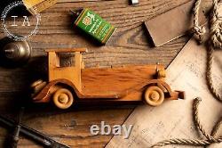 Vintage Handmade Wooden Car