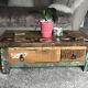 Vintage Rustic Coffee Table Shabby Chic Retro Style Handmade Furniture Wooden