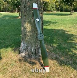 WWI Military Aircraft Airplane Wooden Propeller Home Decor