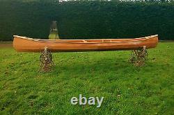 Weston 140 Handmade wooden canoe