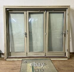 Wooden Bi Folding Doors-bifolds-folds-timber-grey-bespoke-handmade-sliding-used