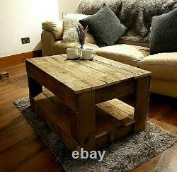 Wooden Coffee Table, Reclaimed Pallet, Rustic Decor, Handmade