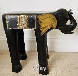 Wooden Elephant Tables