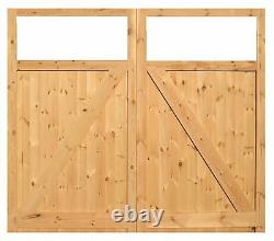 Wooden Hand Made Side Hung Garage Doors (timber)'bratton
