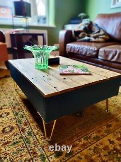 Wooden Handmade Coffee Table with storage