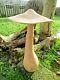 Wooden Mushroom Toadstool Carving Fair Trade Hand Carved Made Sculpture Ornament