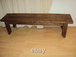Wooden Quality Handmade Garden-kitchen-Dining-utility Bench Sturdy And Solid 6FT