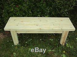 Wooden Quality Handmade Garden-kitchen-Dining-utility Bench Sturdy And Solid 6FT