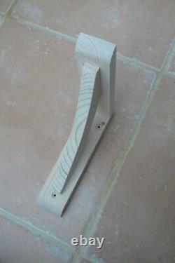 Wooden Shelf Brackets x 10 (Ideal for 8 9 Shelves)