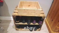 Wooden Shoe Rack Pack Of 10 Handmade Vintage Style Cottage Storage Apple Crate