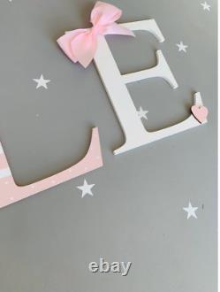 Wooden letters nursery wall letters toy box letters 15 inch wooden letters 15cm