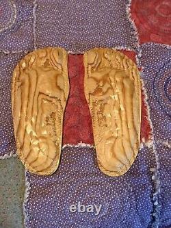 Wooden pair of Bigfoot casts